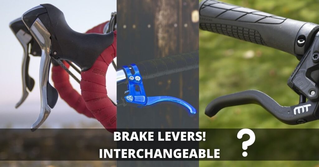 Are bike brake levers interchangeable