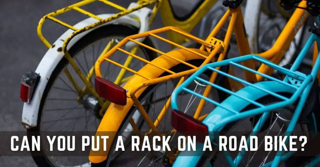 can you put a rack on a road bike